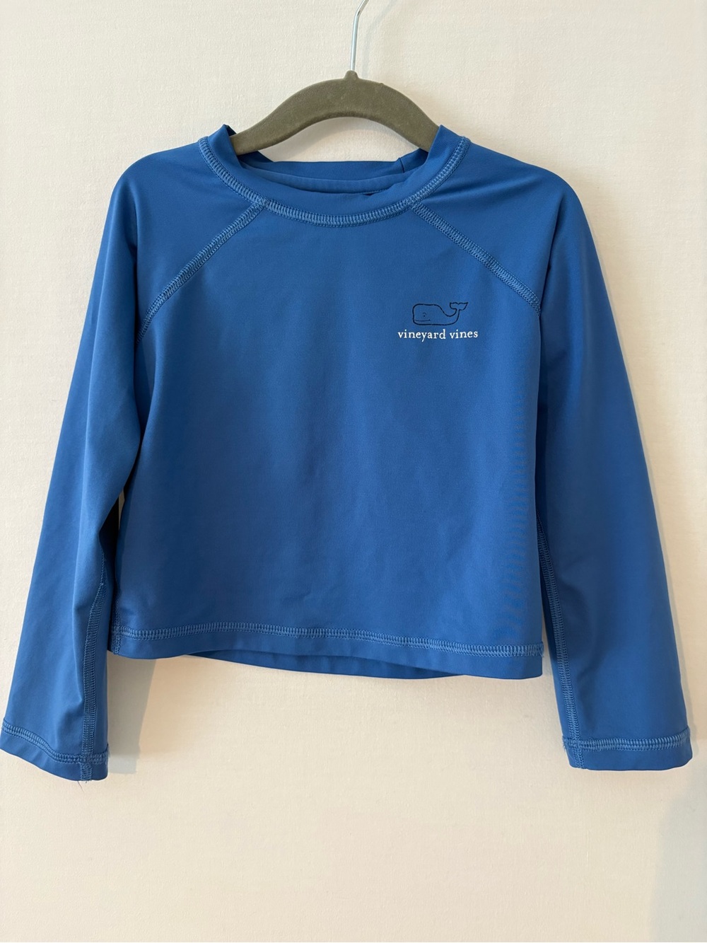 Vineyard Vines Royal Blue Long Sleeve Rashguard Swim Top
